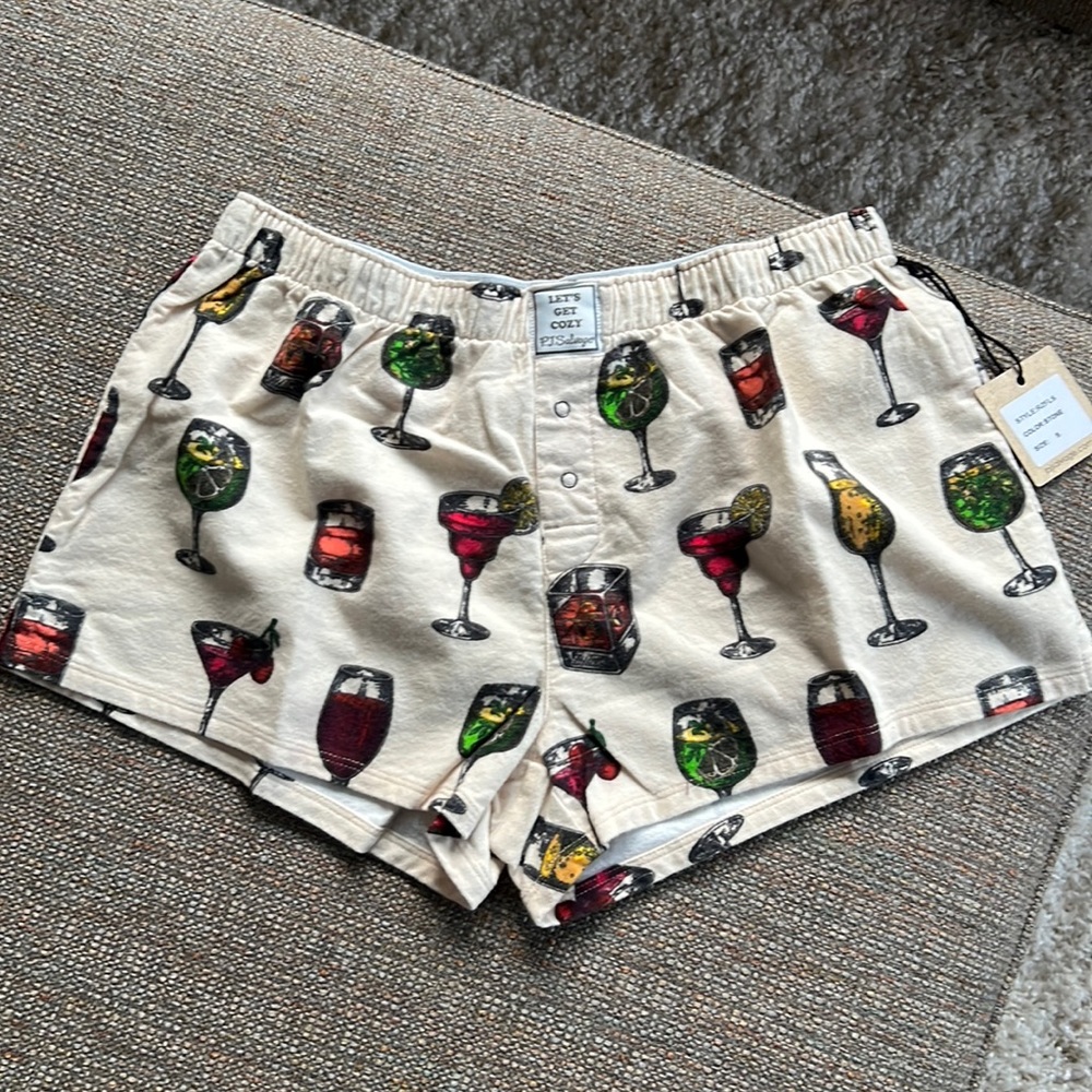PJ Salvage Flannel Shorts
